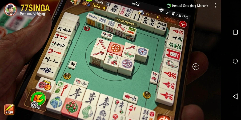 Gameplay seru dengan berbagai ubin Mahjong yang menarik.