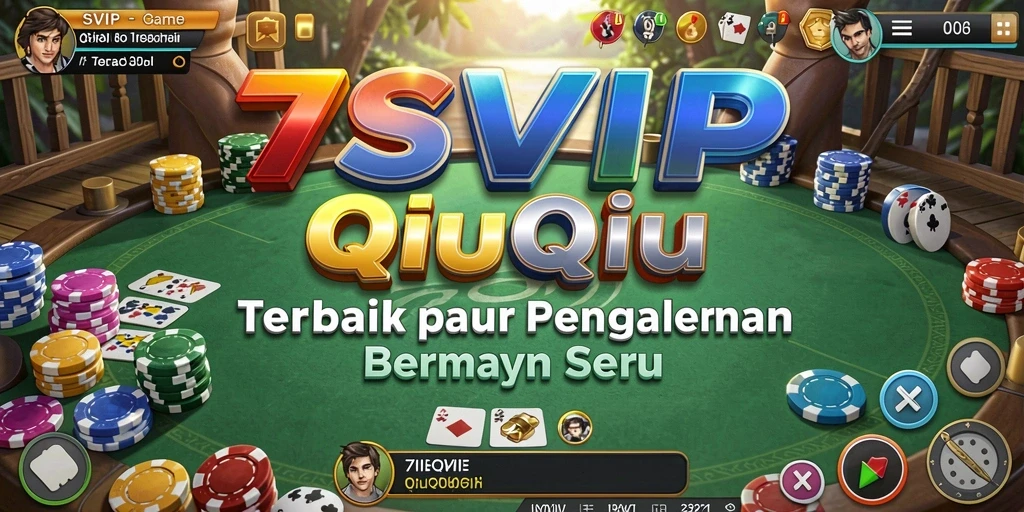 Tampilan gameplay seru dari 7SVIP yang menampilkan QiuQiu.