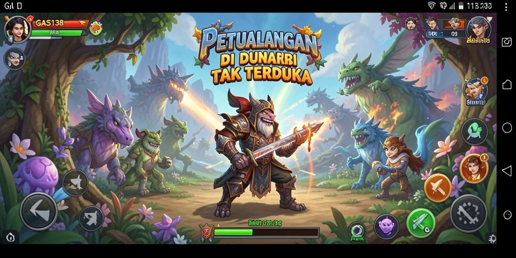 Tampilan menakjubkan dari gameplay GAS138 yang penuh petualangan.