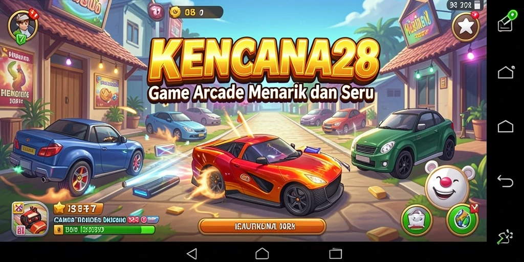 Tampilan gameplay seru dari KENCANA28 yang penuh tantangan.
