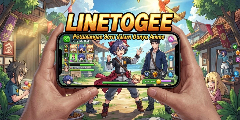 Screenshot gameplay menampilkan karakter Anime beraksi dalam pertempuran