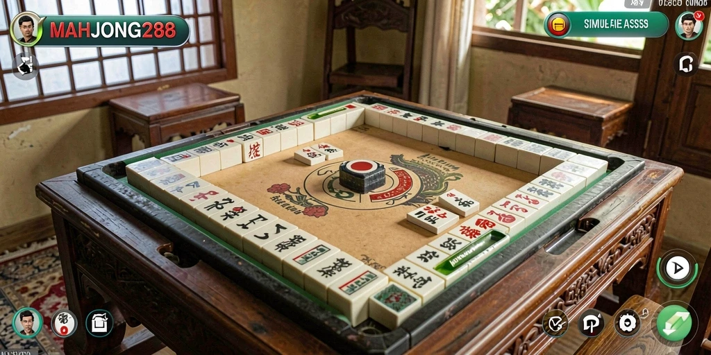 Gameplay seru Mahjong288 dengan grafis menawan.