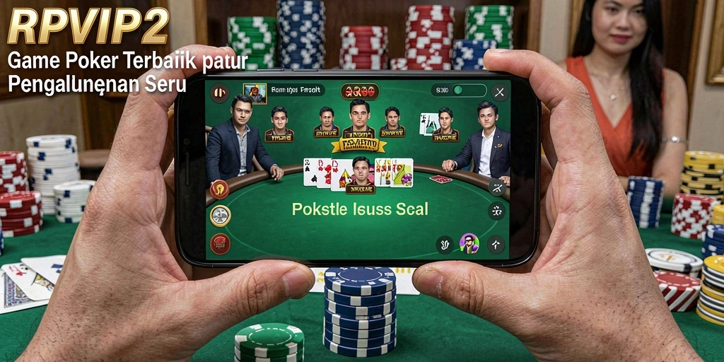 Tampilan permainan poker yang seru dan menegangkan di RPVIP2.